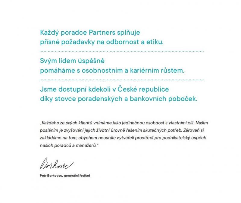Brožura - Partners finanční skupina