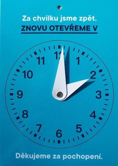 "Hodiny - ""přijdu hned"""