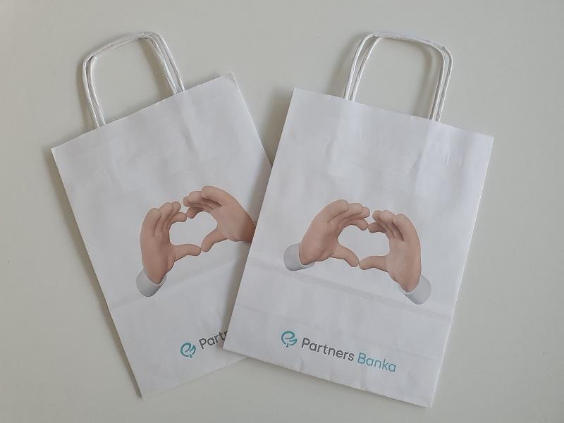 Partners Banka - Papírová taška