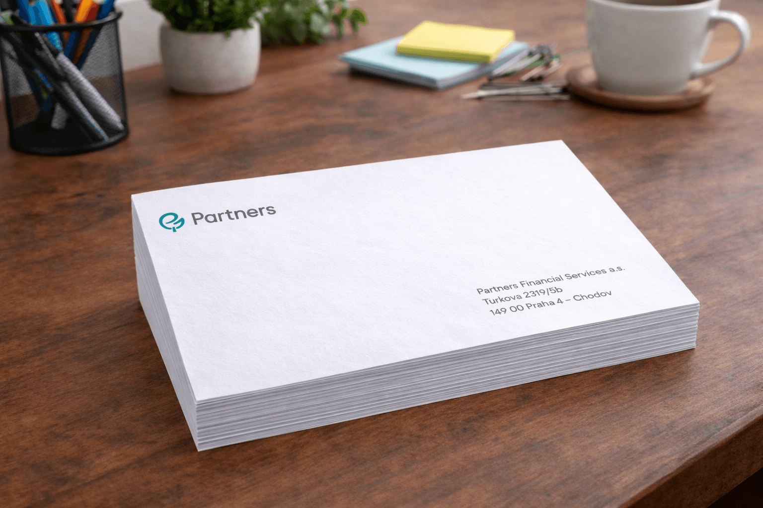 Obálka A4 - s předtištěnou adresou centrály - balení 20 ks