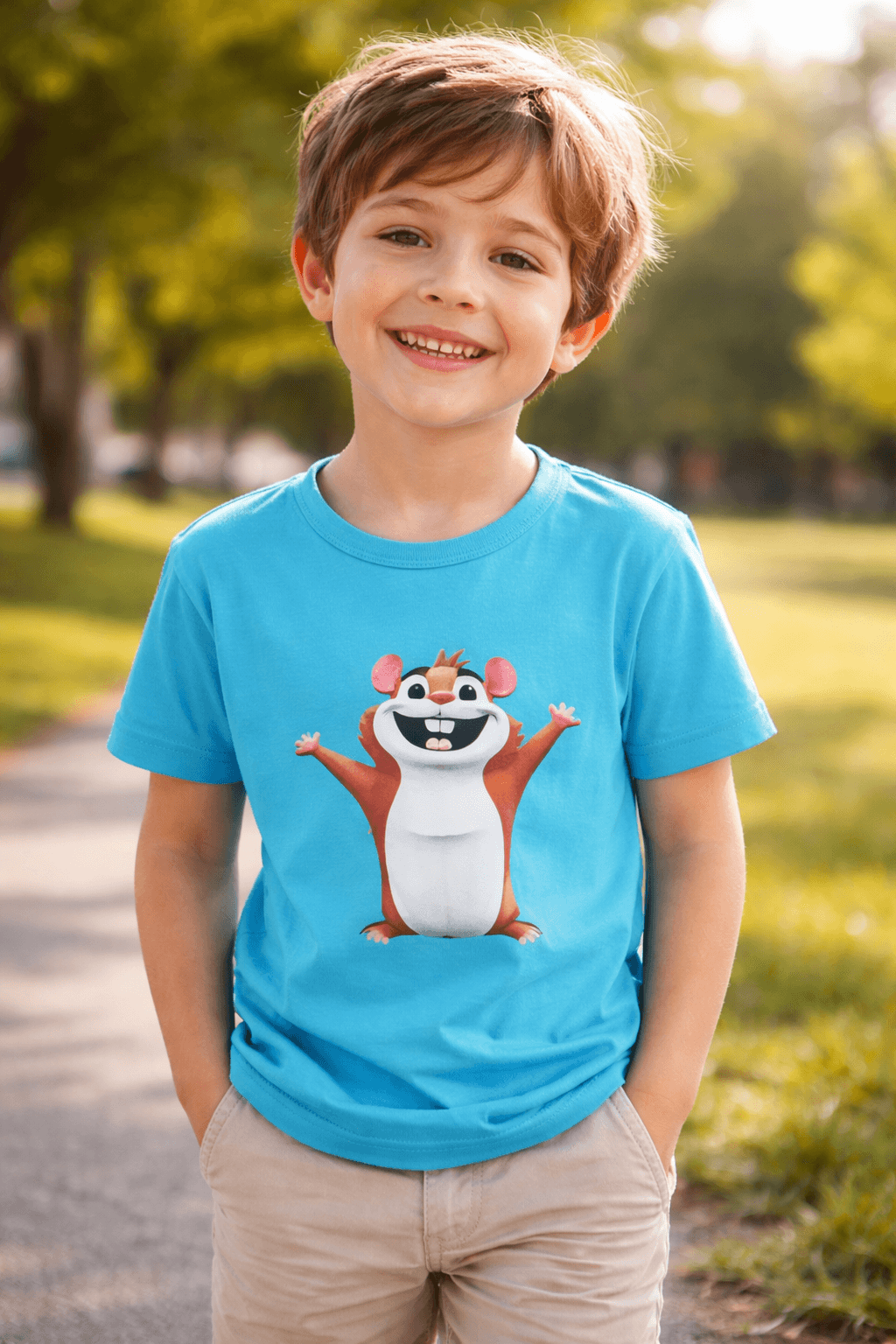 Partners Banka - Dětské tričko s křečkem