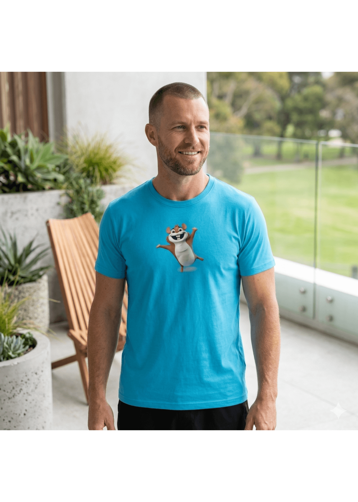 Partners Banka - Pánské tričko s křečkem