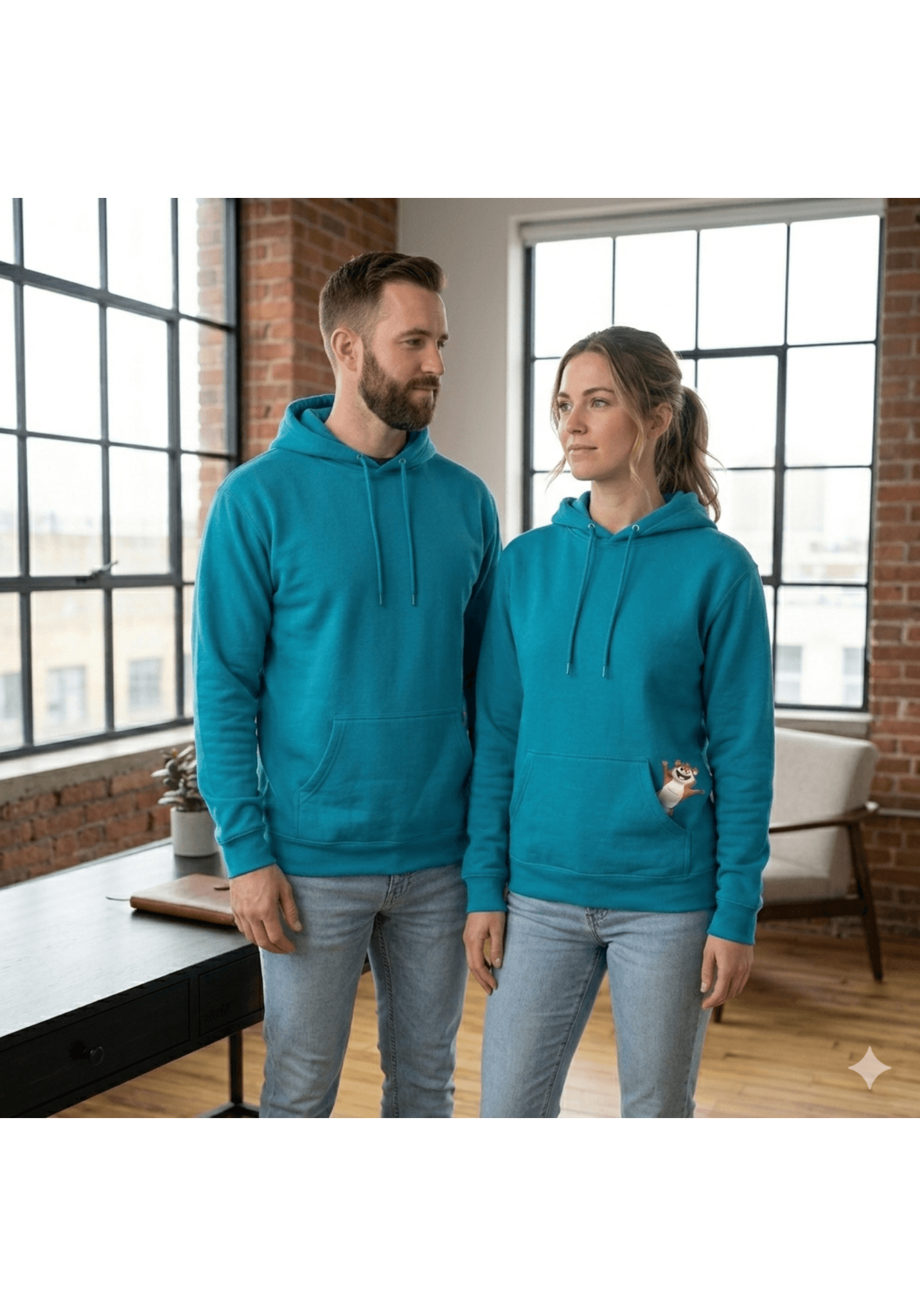 Partners Banka - Mikina s křečkem UNISEX